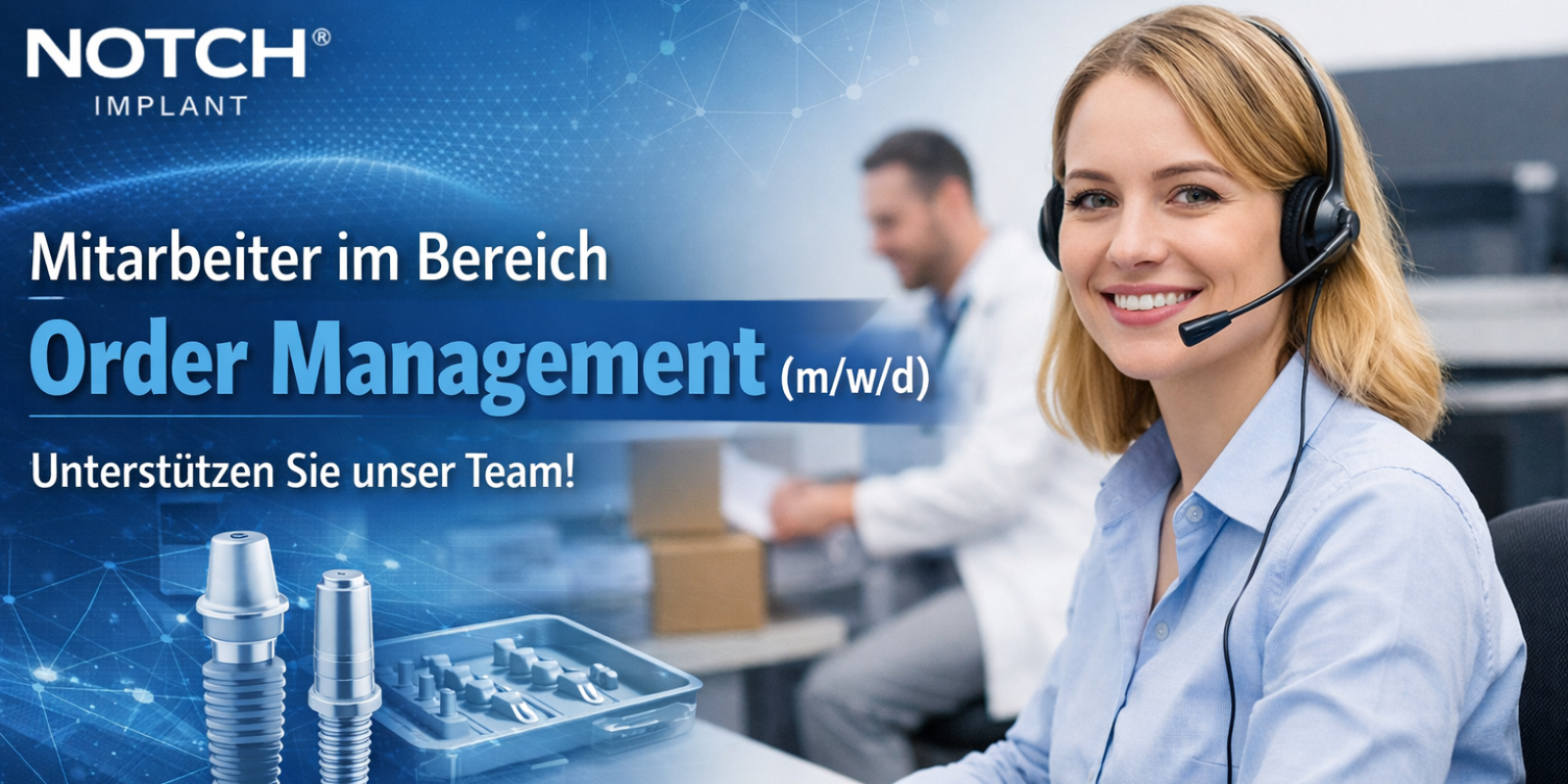 Mitarbeiter im Bereich Order Management (m/w/d) 